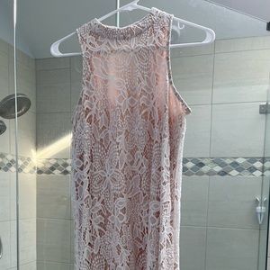 White bridal party dress